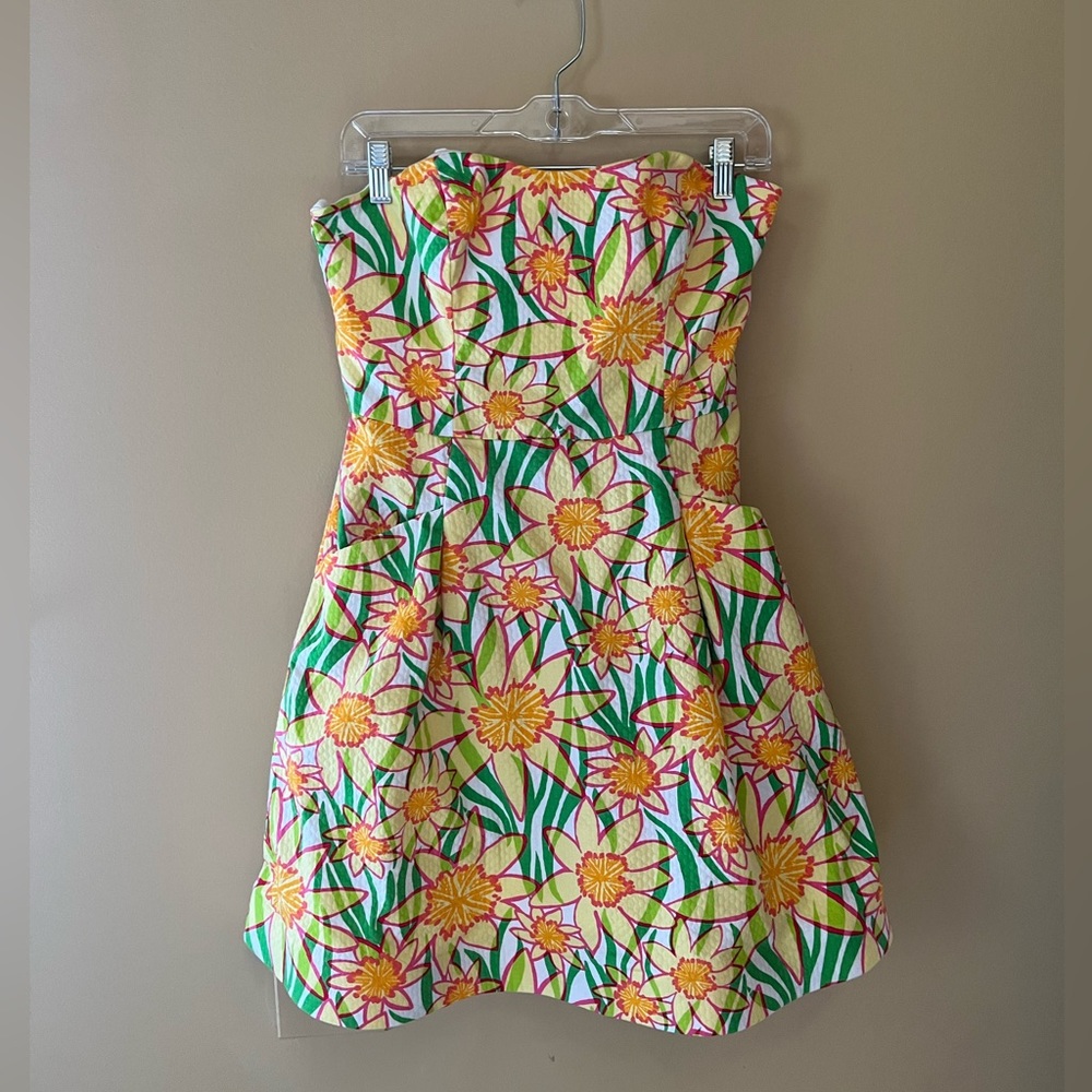 Lilly Pulitzer Daisy Sunflower Dress size 6 Vintage Lilly